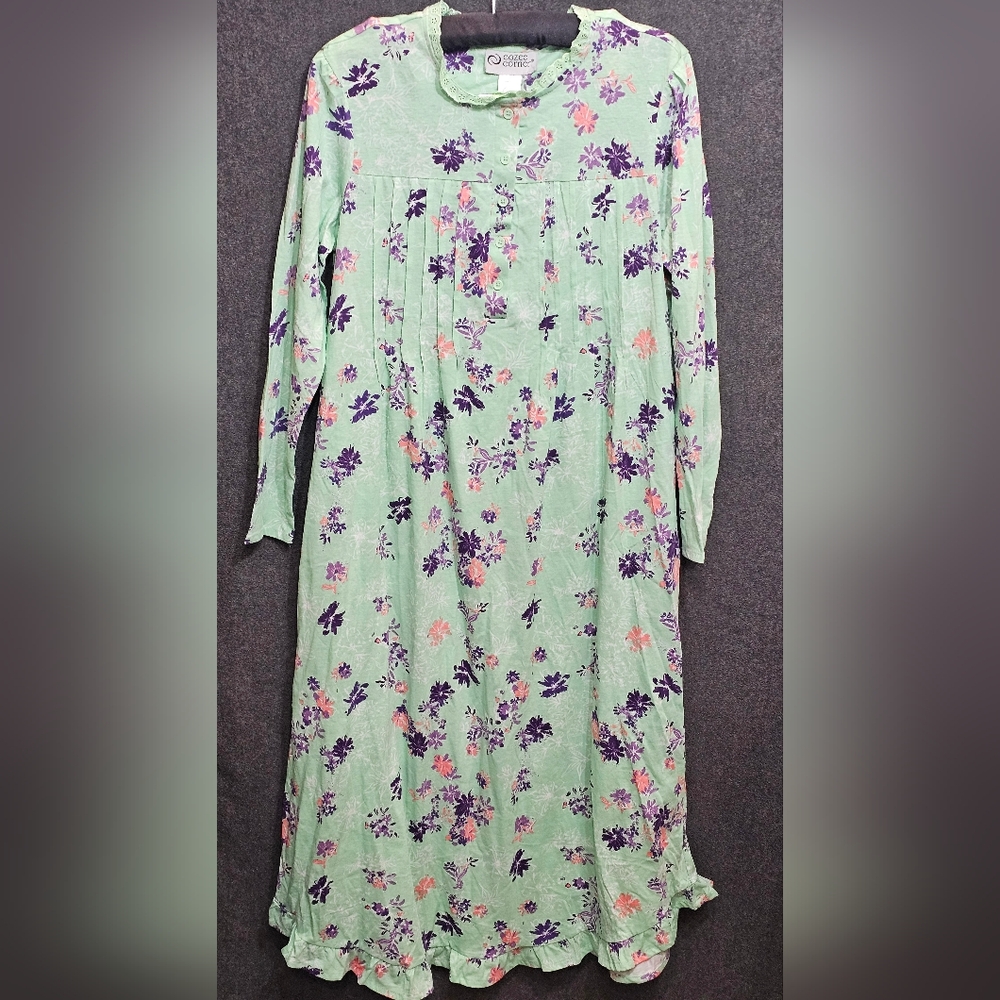 Floral night gown, new